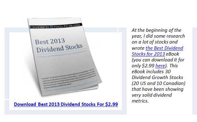 Best 2013 Dividend Stocks bottom add