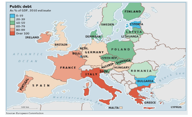 european debts