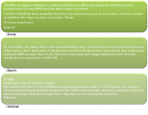 Dividend Growth eBook Comments
