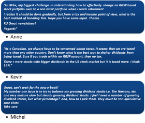 Dividend Growth eBook Comments