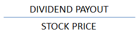 dividend payout ratio