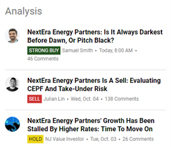 Analysts Articles Screenshot.