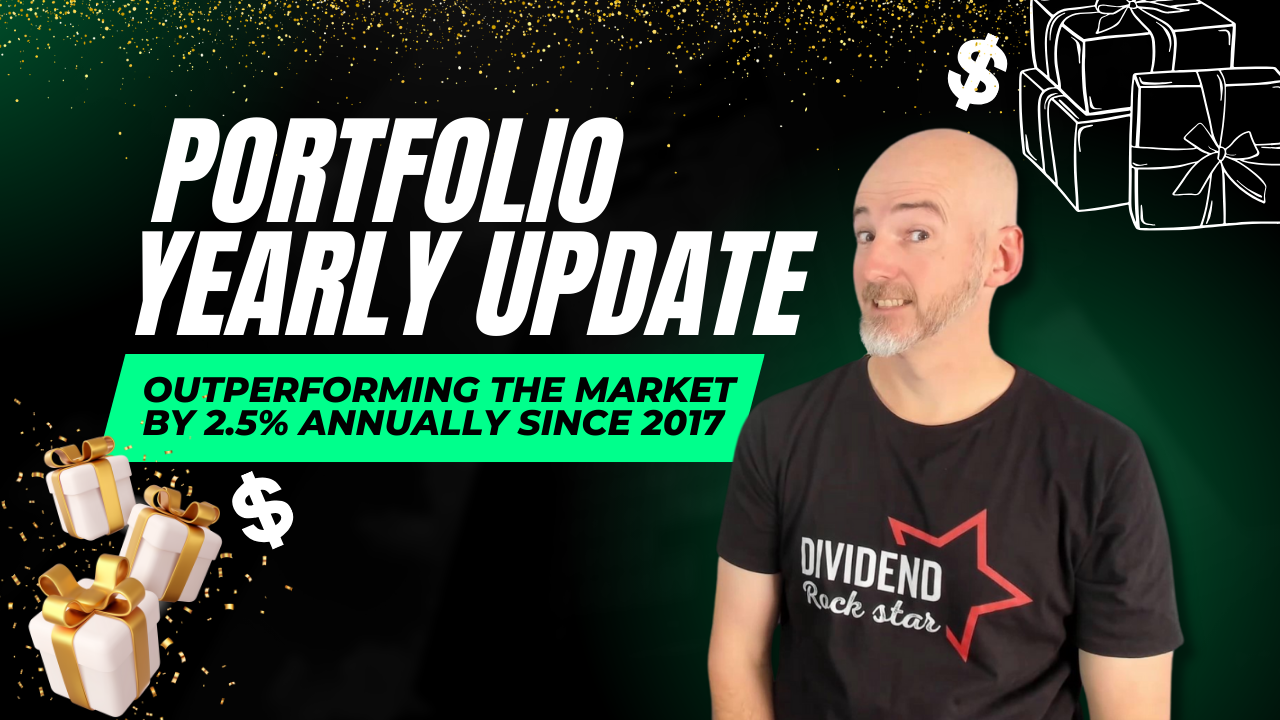 How I Beat the Market by 2.50% Annually - Yearly Portfolio Update
